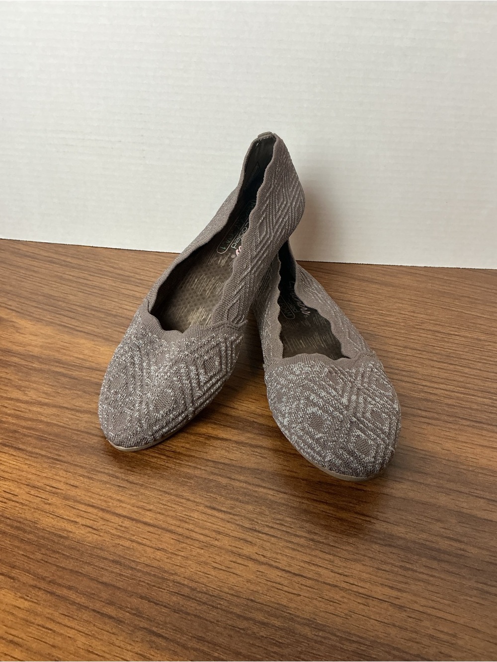 Sketchers Cleo Honeycomb Ballet Flats Women’s Size 8.5